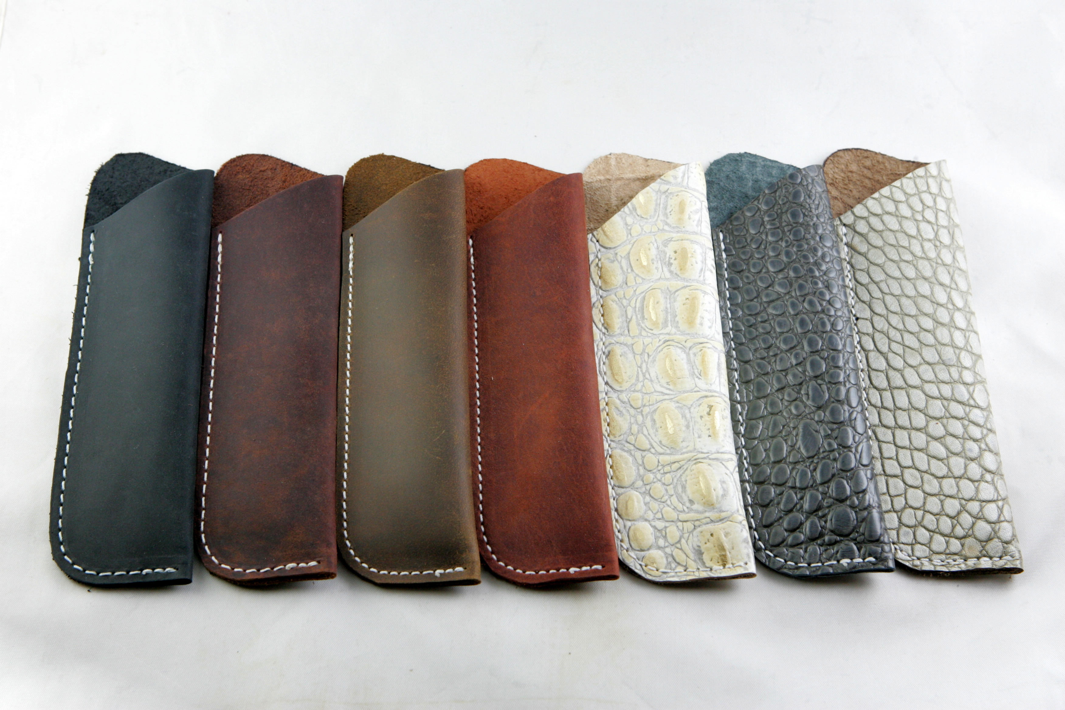 Leather Pen Sleeves