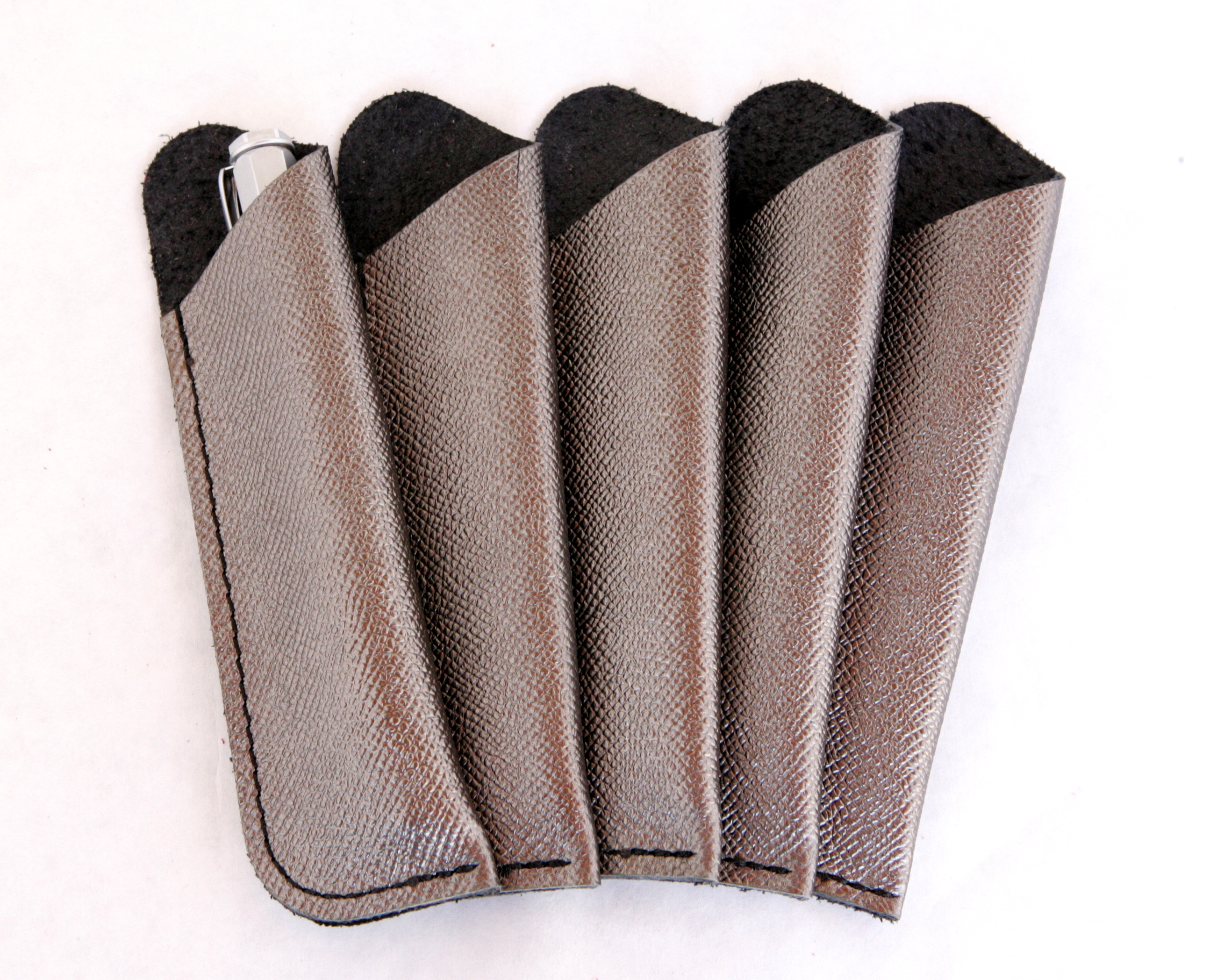 Leather Pen Sleeves