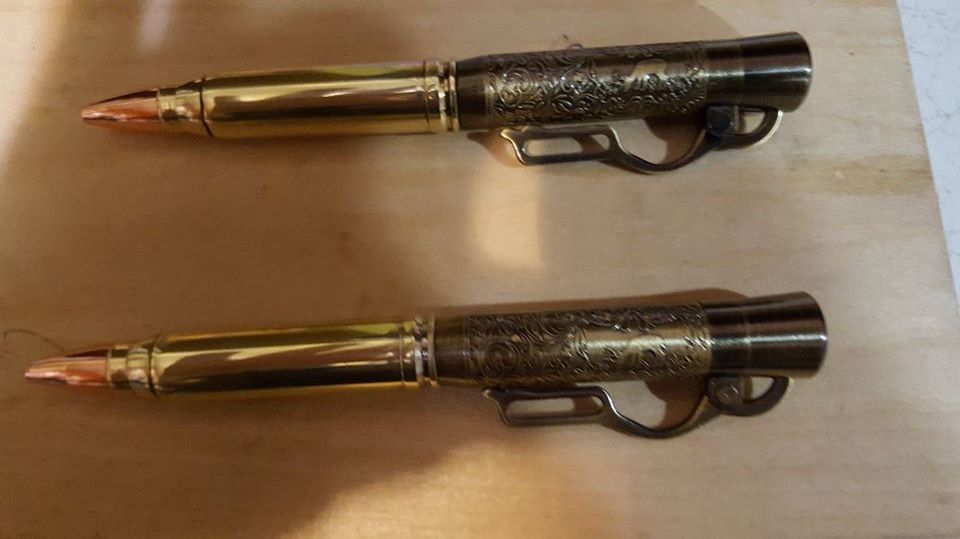 lever action with rifle shell