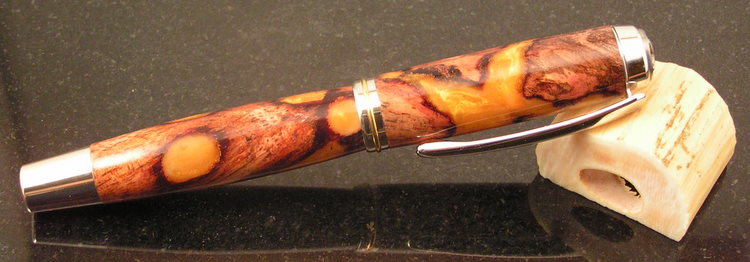 Lone Star Mesquite with gold pearlex