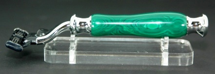 Mach 3 Razor Malachite