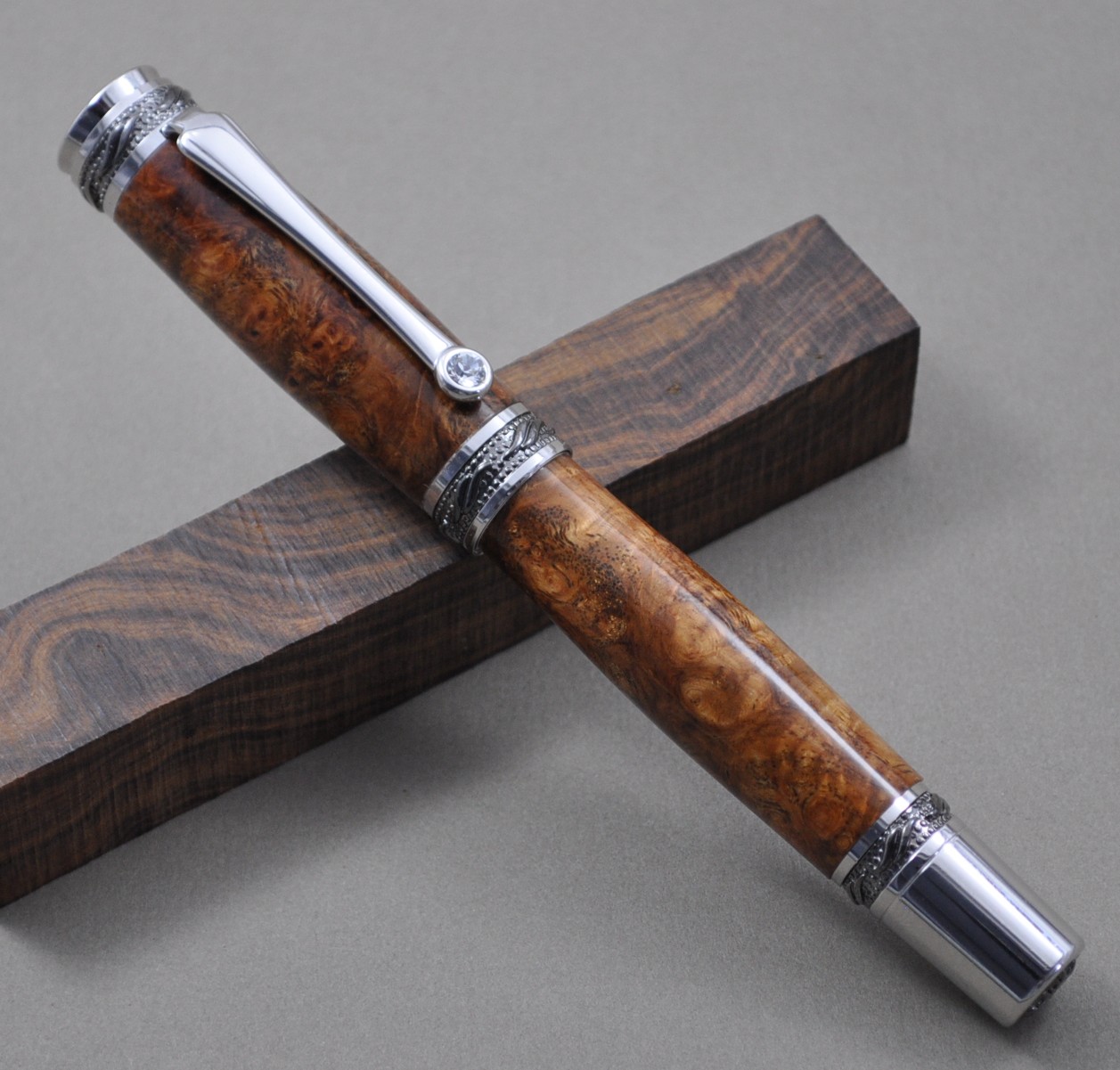 Majestic Amboyna Burl