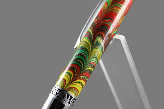 Marbled Paper Pens