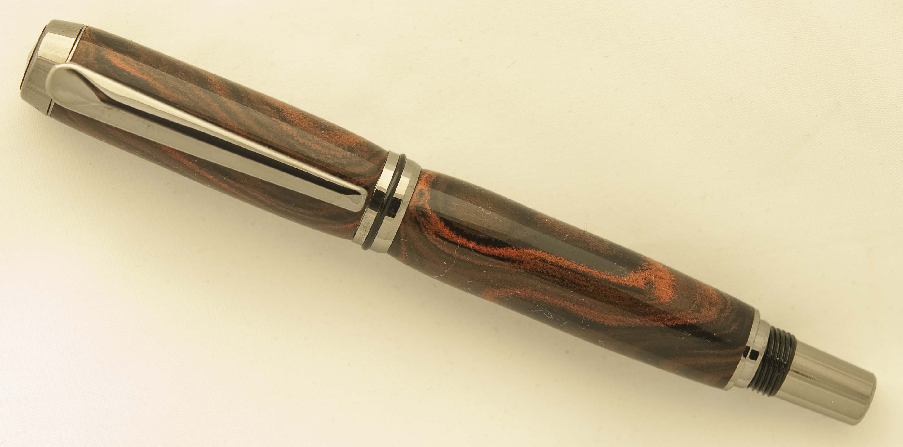 Marbled Red Ebonite Navigator