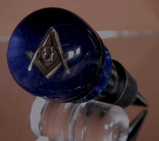 Masonic Bottle stopper