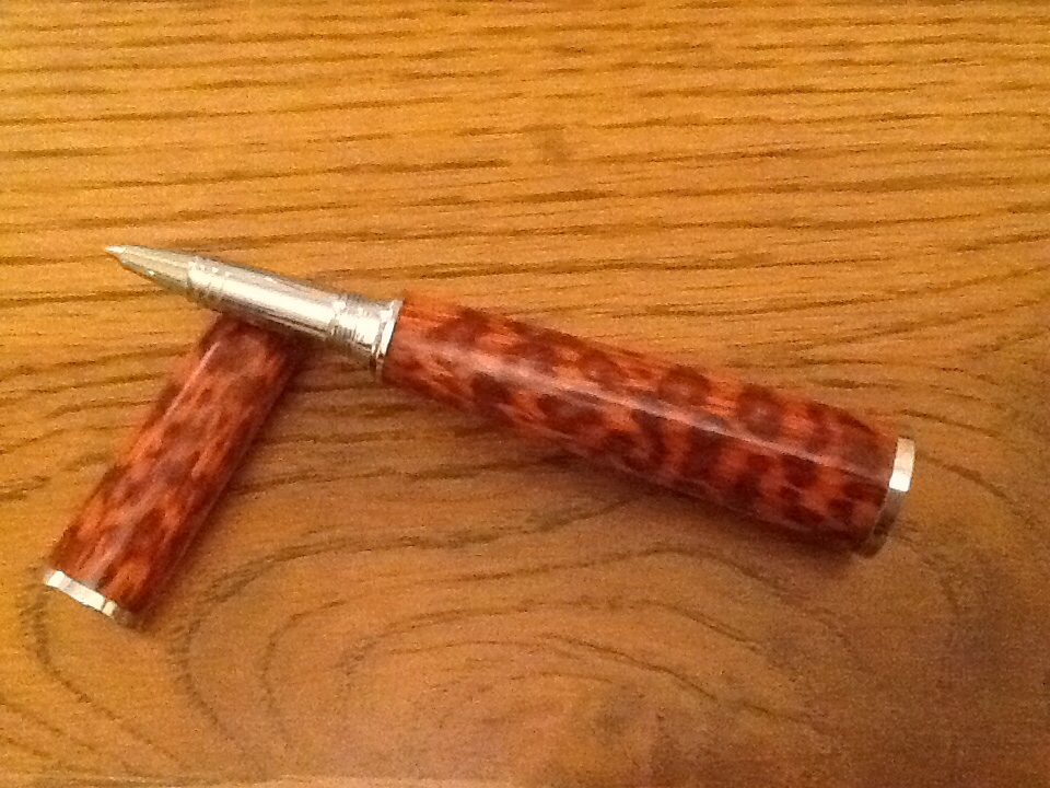 Mexican Snakewood Hour Glass Rollerball