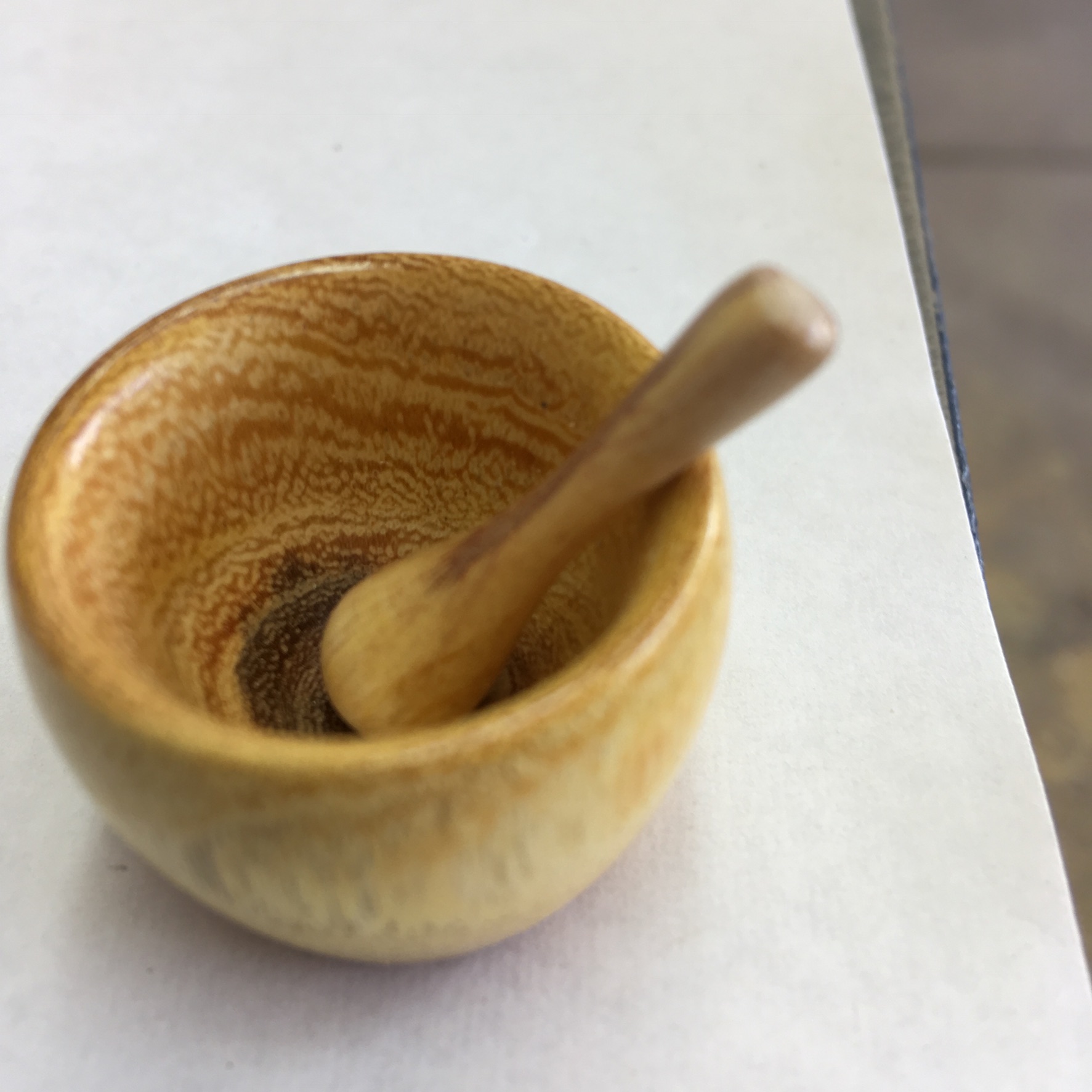 Micro mortar & pestle