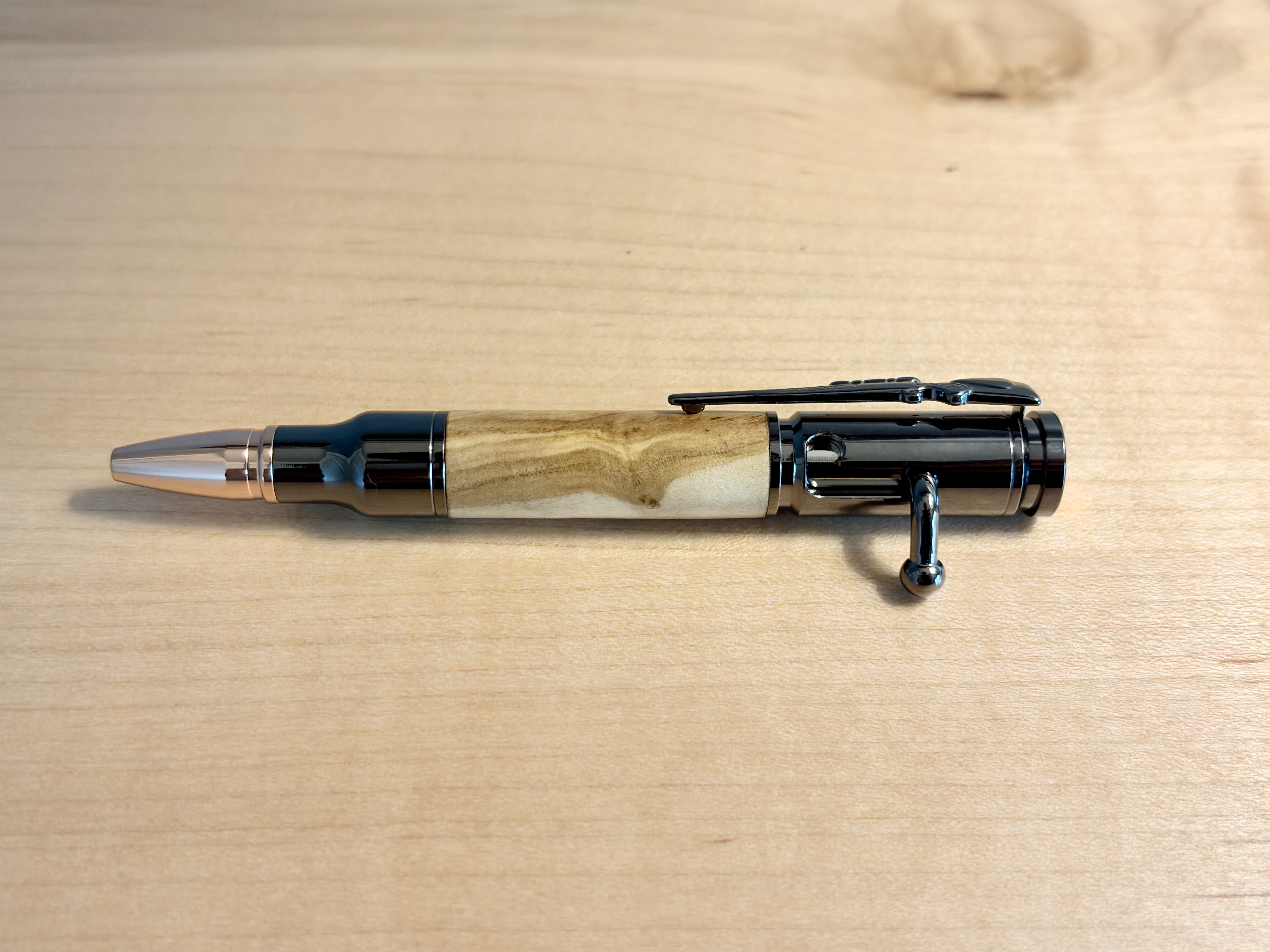 Mini Bolt Action w/ Apple Wood