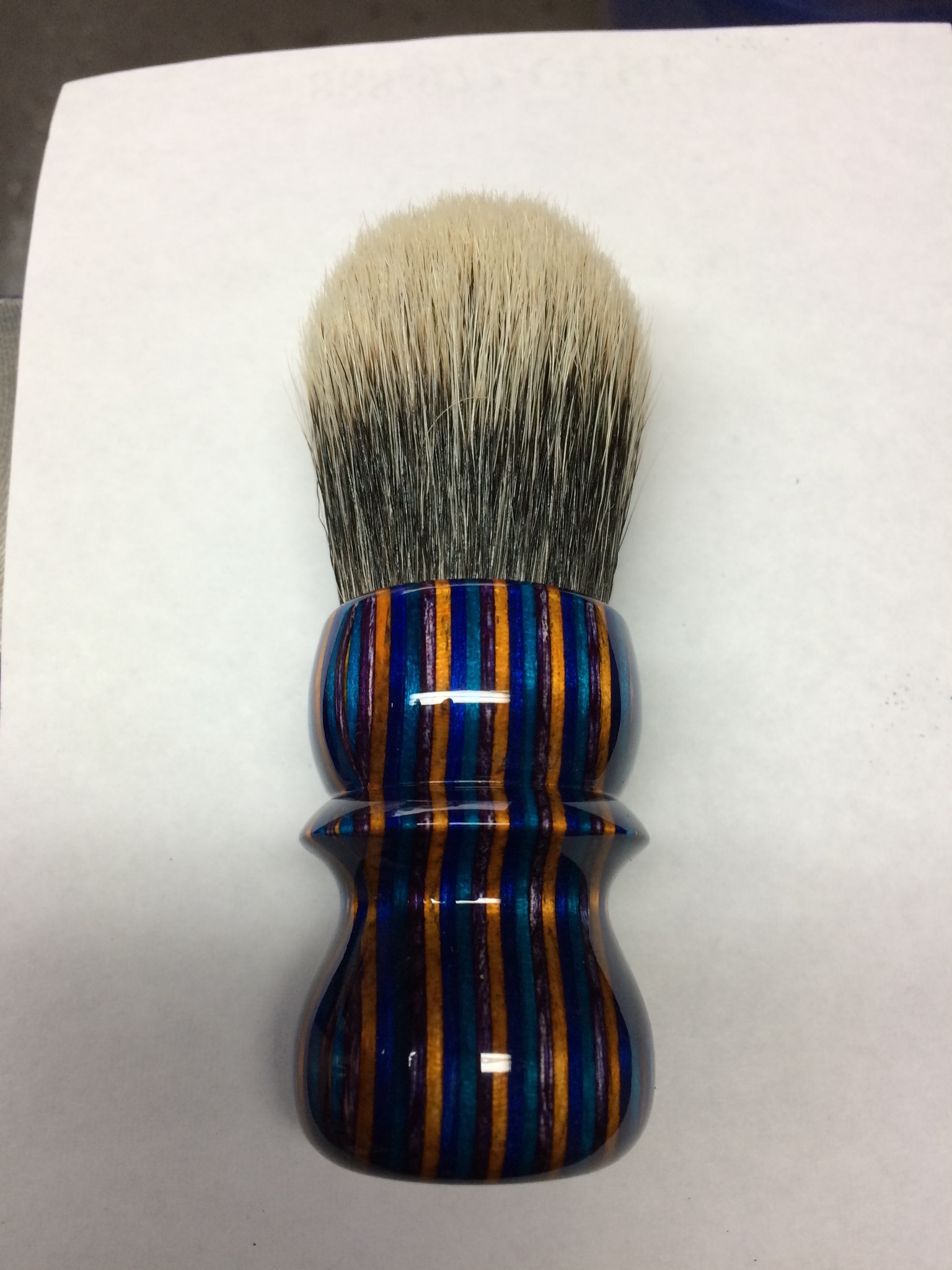 Modified spectraply brush