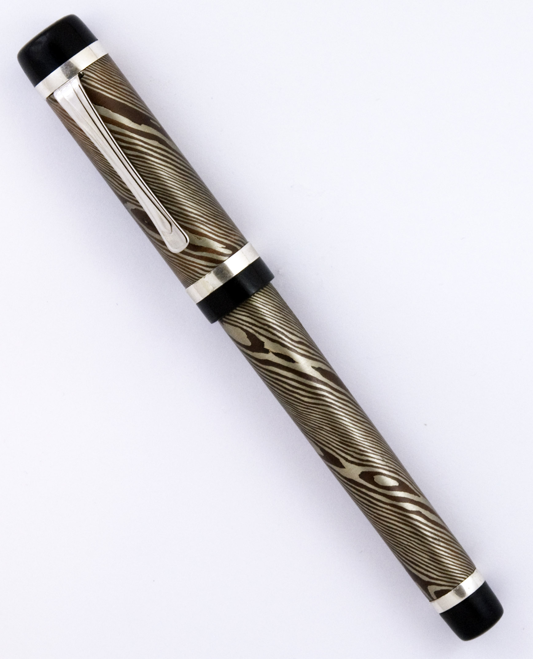 Mokume Gane, Ebonite and Argentium Silver