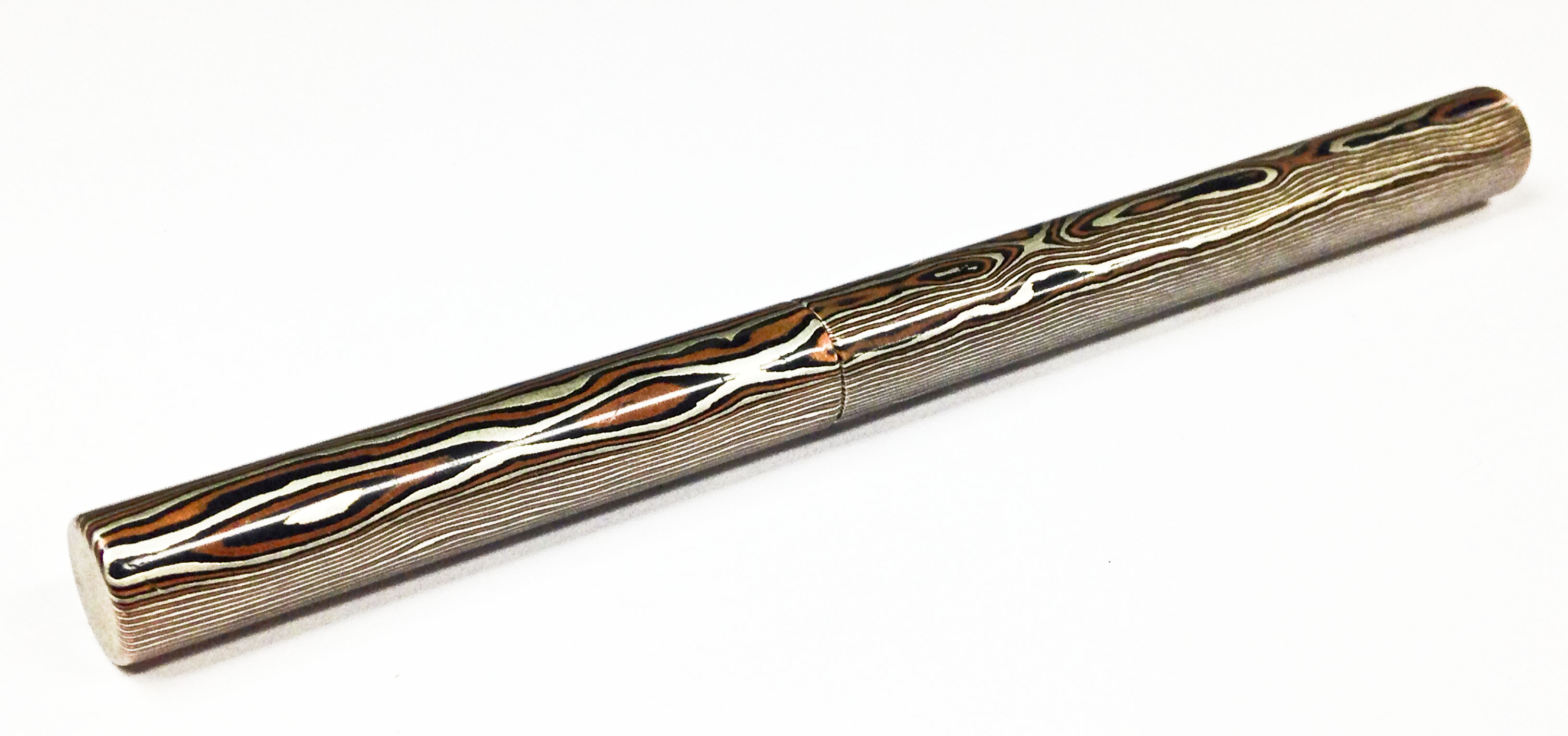 Mokume Gane Rod Pen