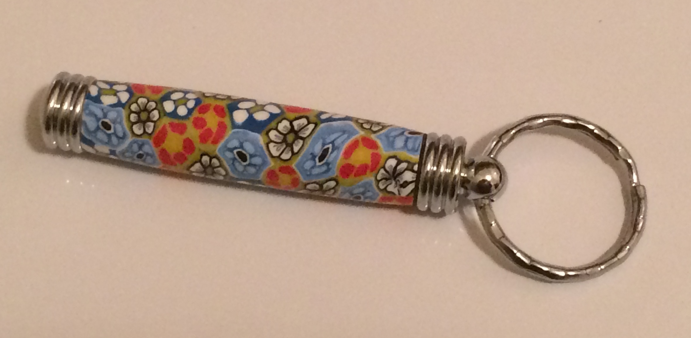 Multi Flower Key Chain