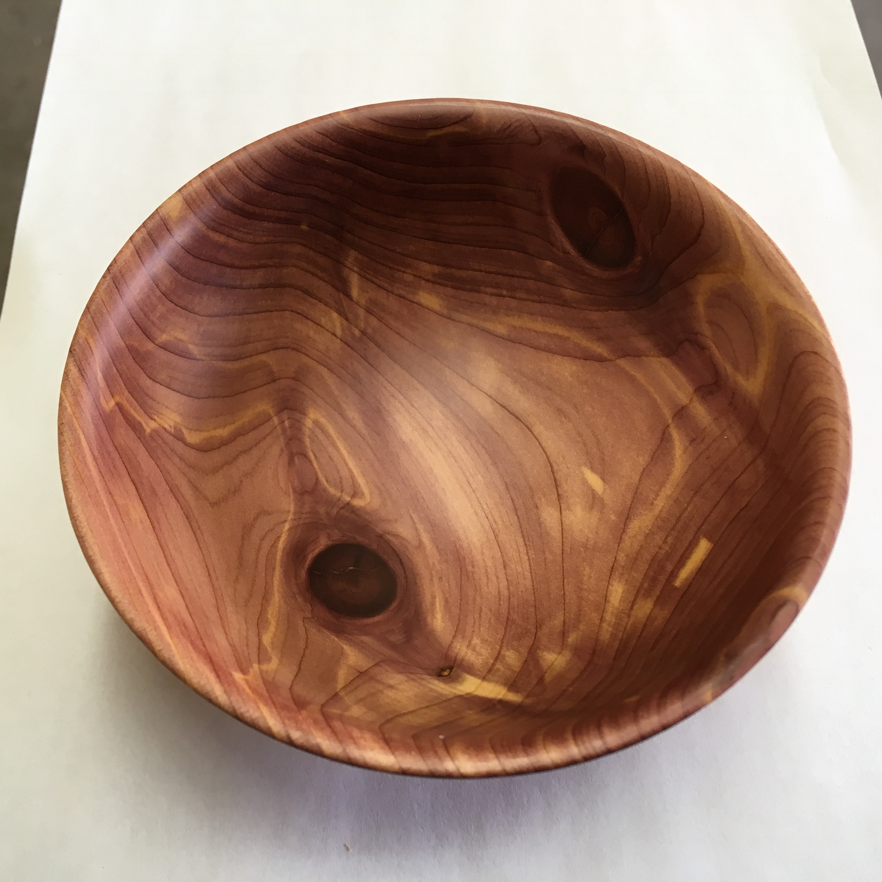 My 5th Bowl: Red Cedar