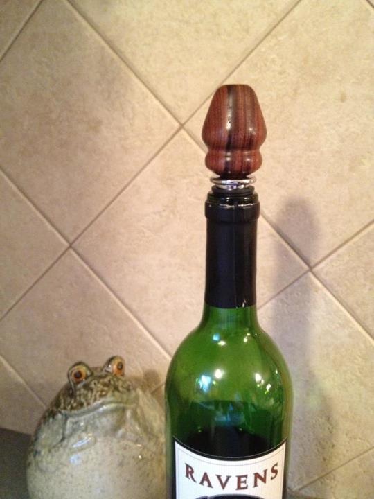 My first bottle stopper