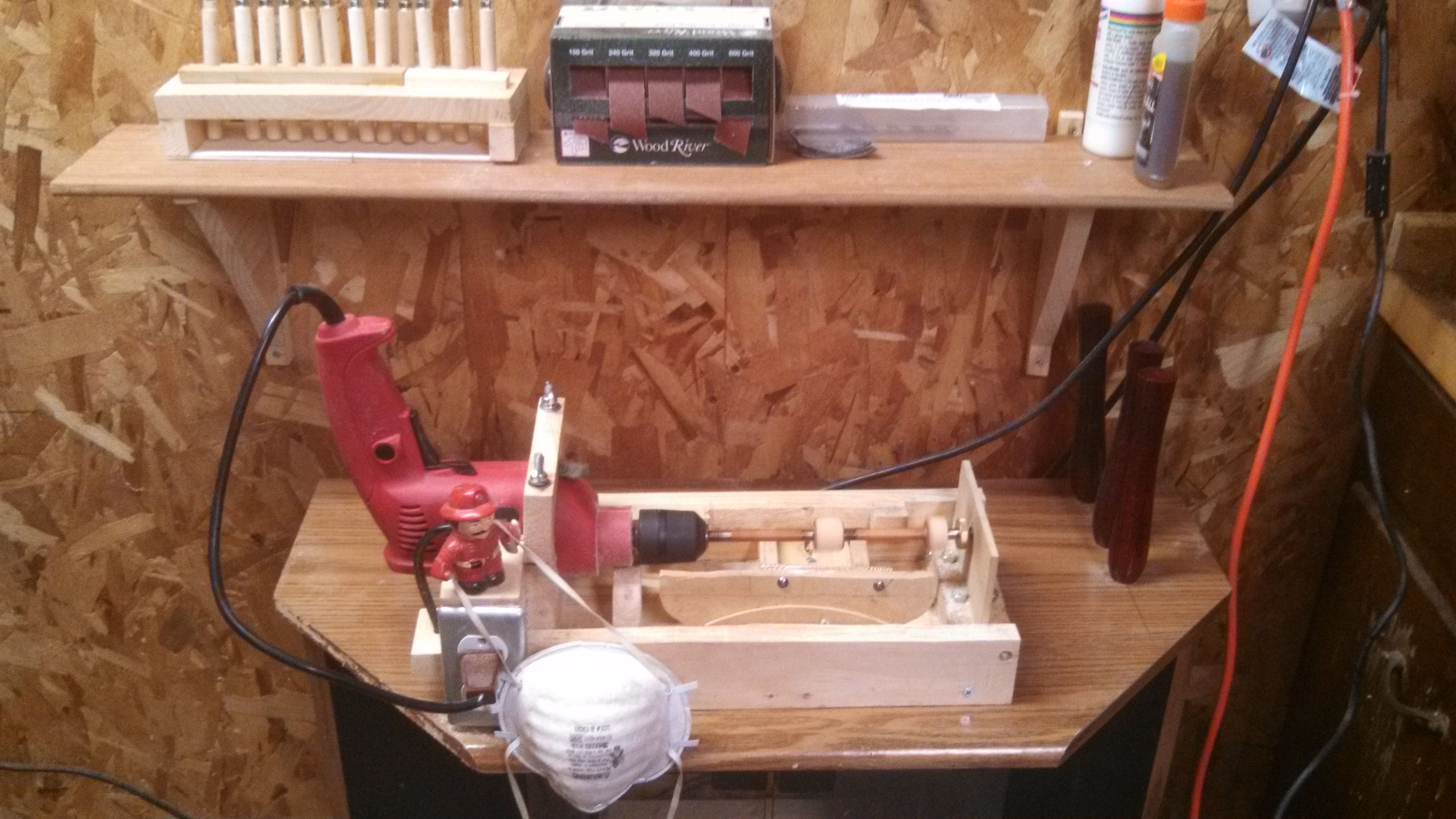 My homemade lathe