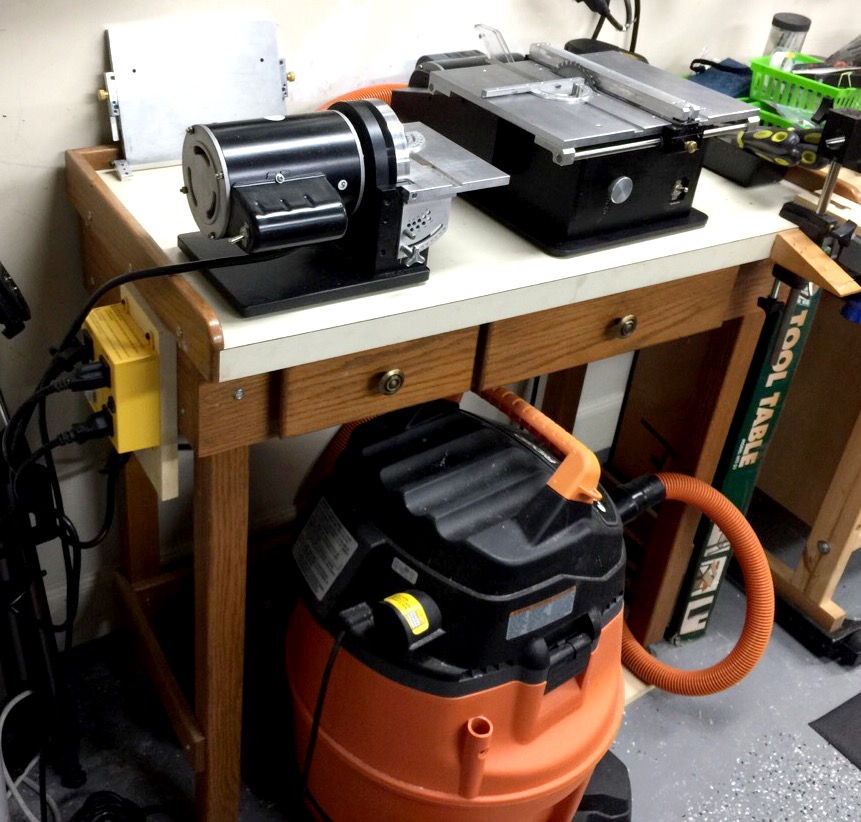 My Shop: Byrnes Saw and Sander with Auto Dust Collection