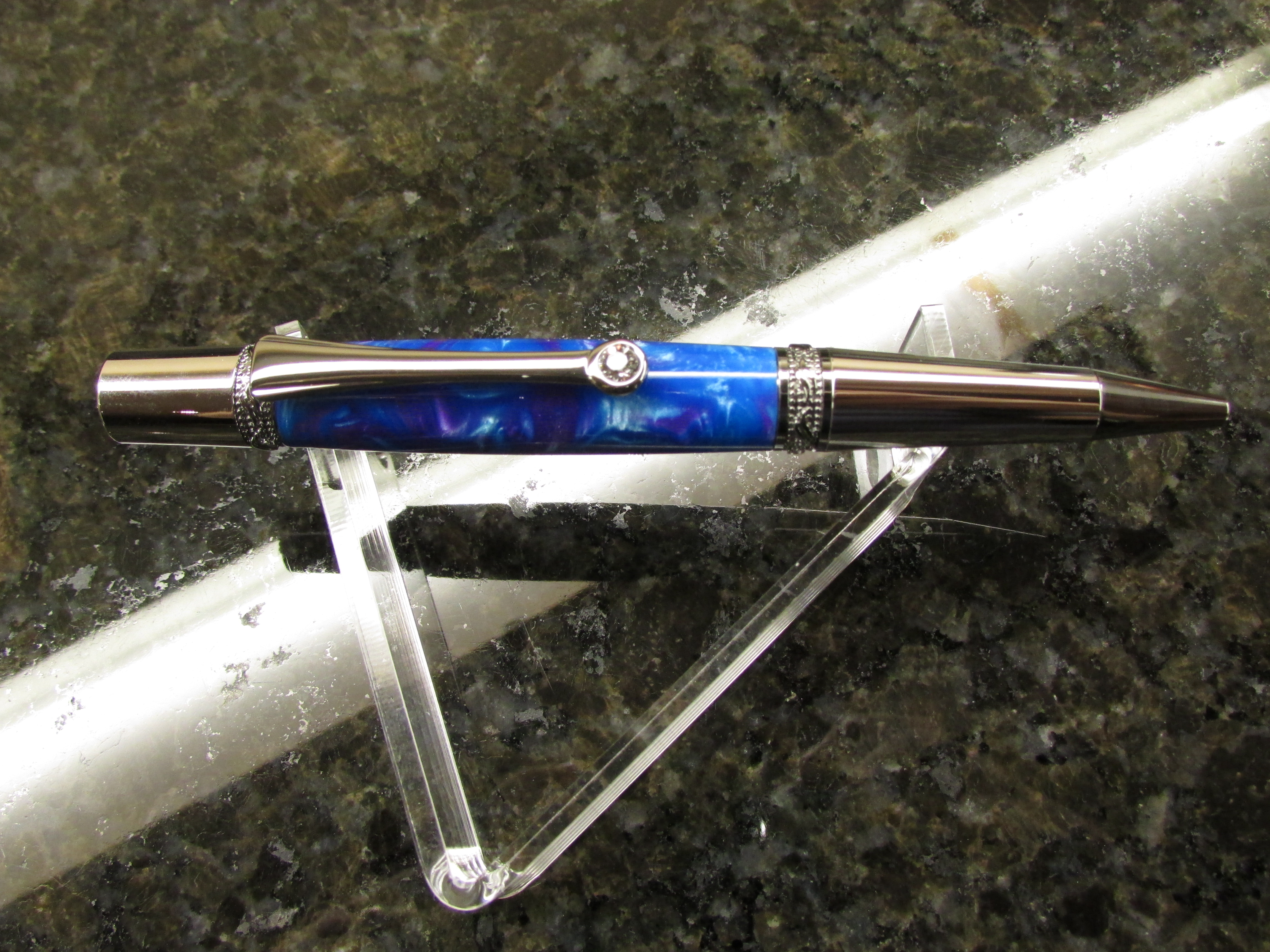 Napoleon with a lava lamp blank