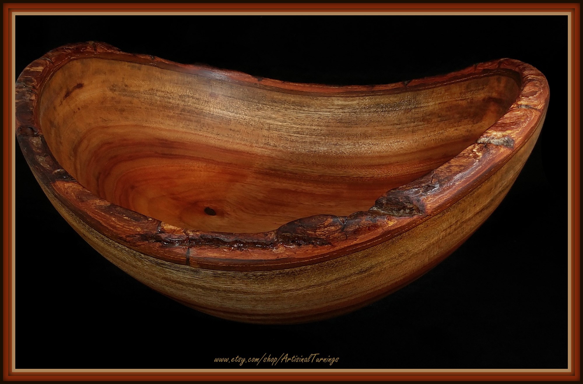 Natural Edge Camphor Bowl