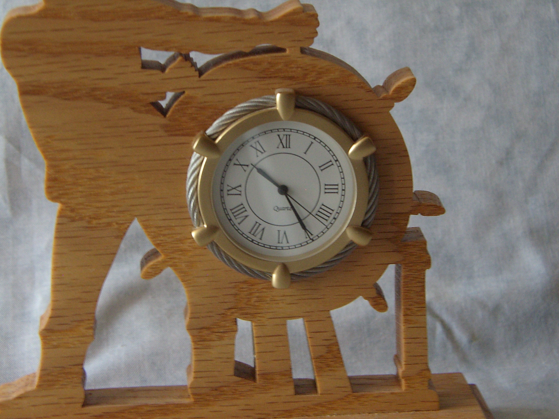 Nautical clock insert