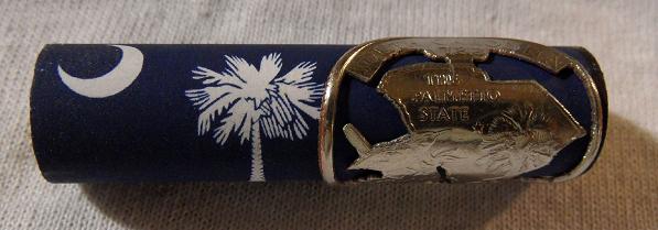 Navigator Tube with S. Carolina flag and Qtr