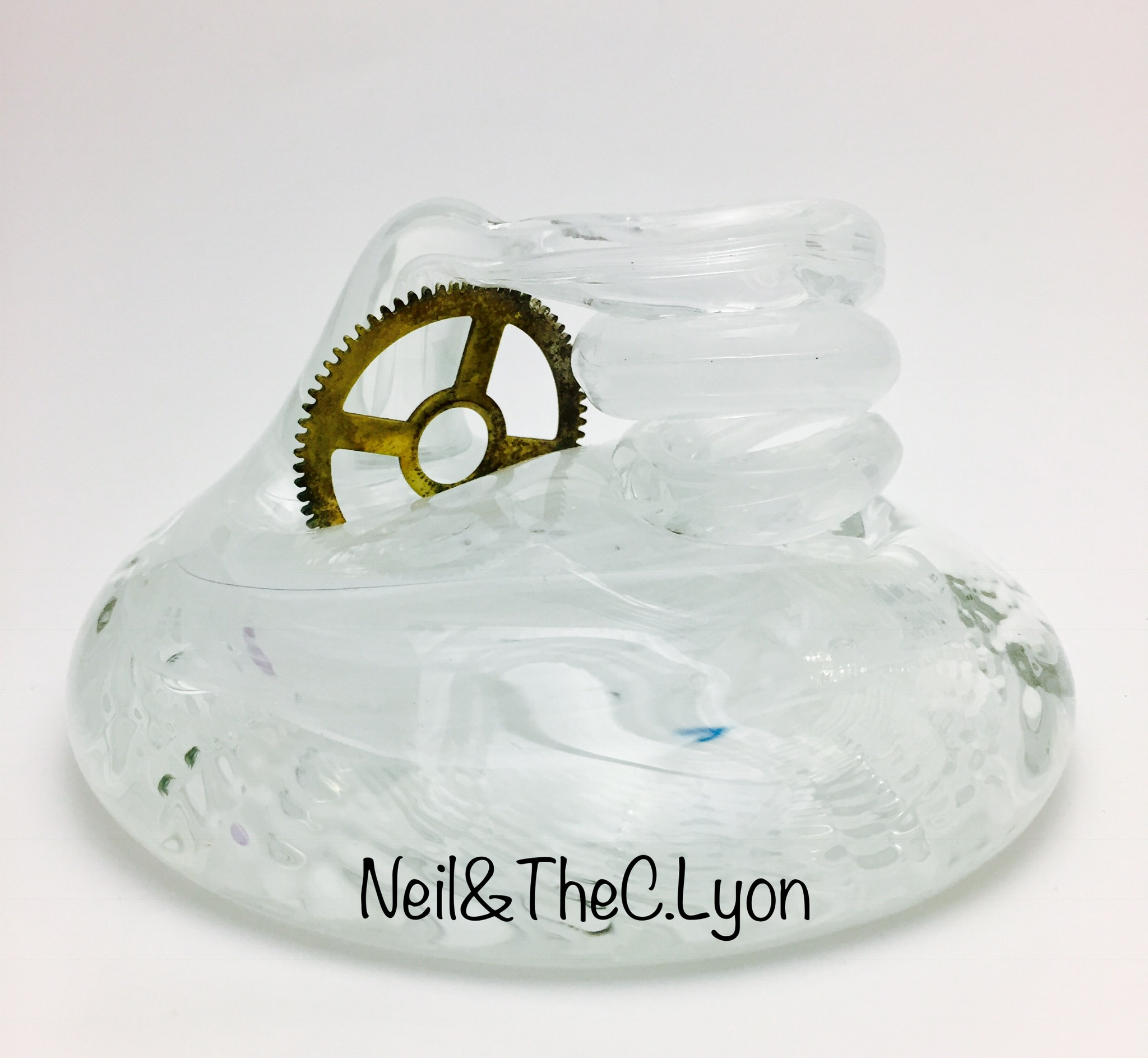 Neil & C.Lyon Glass Pen Holders 10/2017