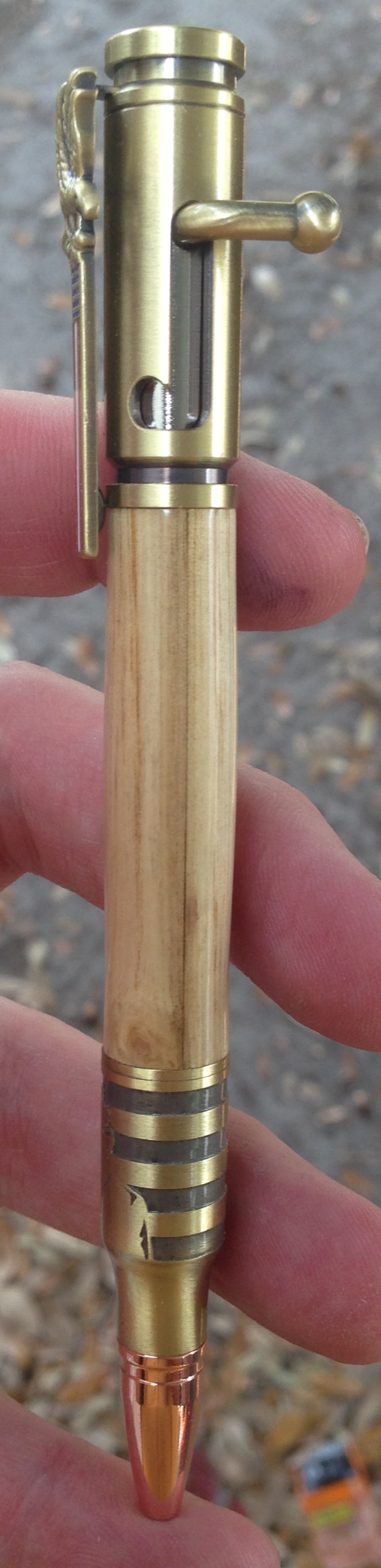 Normandy Beach Drift Wood Pen