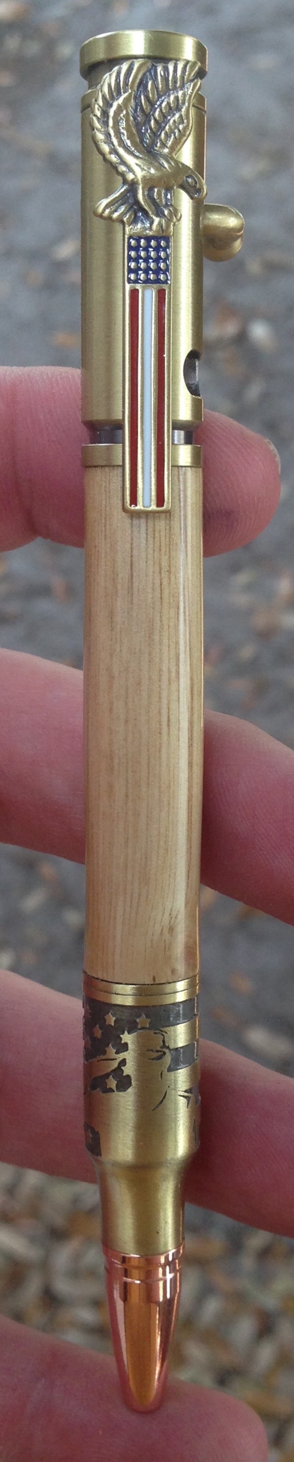 Normandy Beach Drift Wood Pen