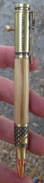 Normandy Beach Drift Wood Pen
