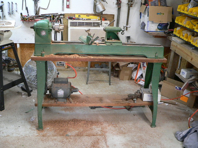 old lathe