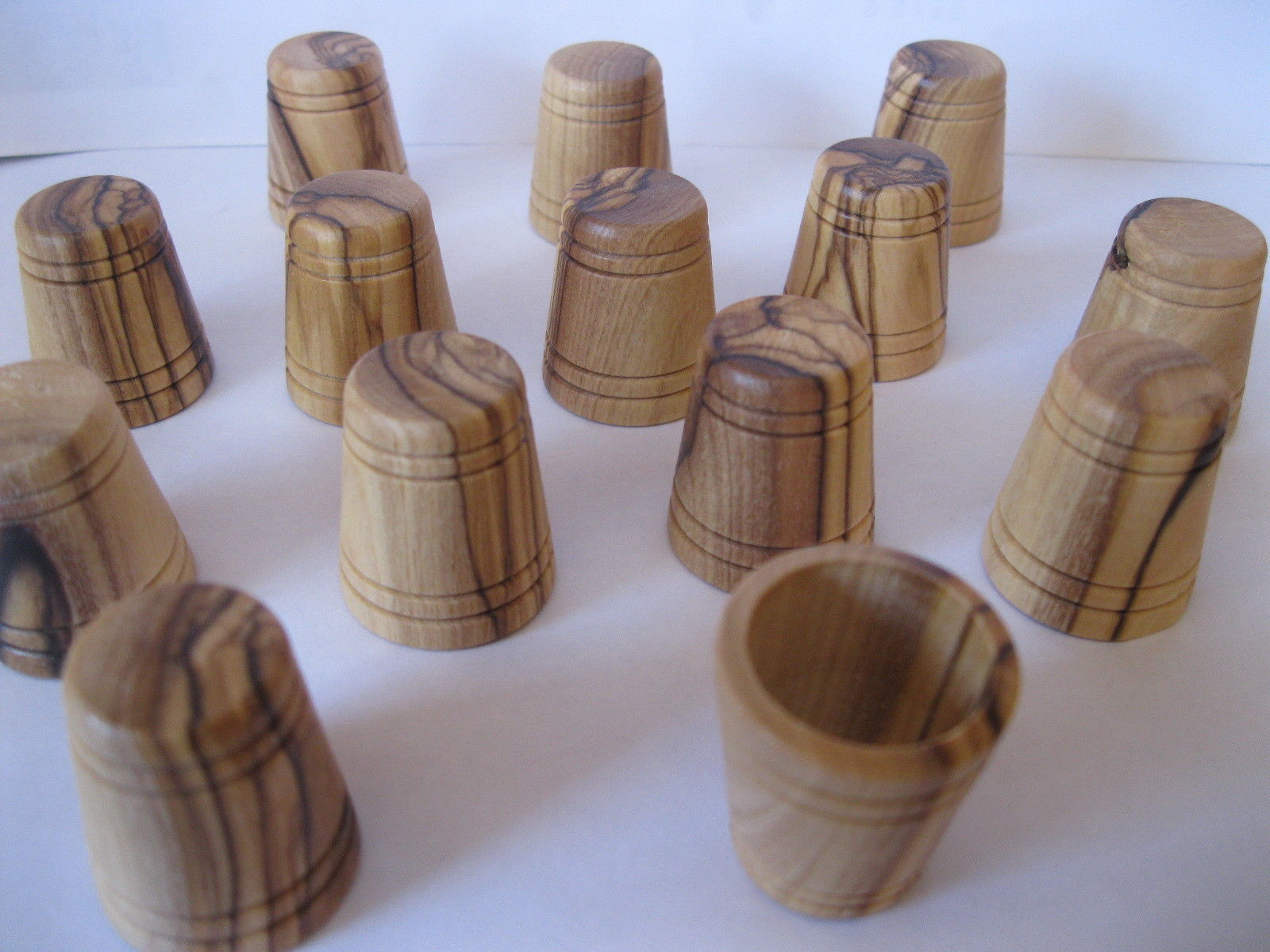 OLIVE WOOD THIMBLES