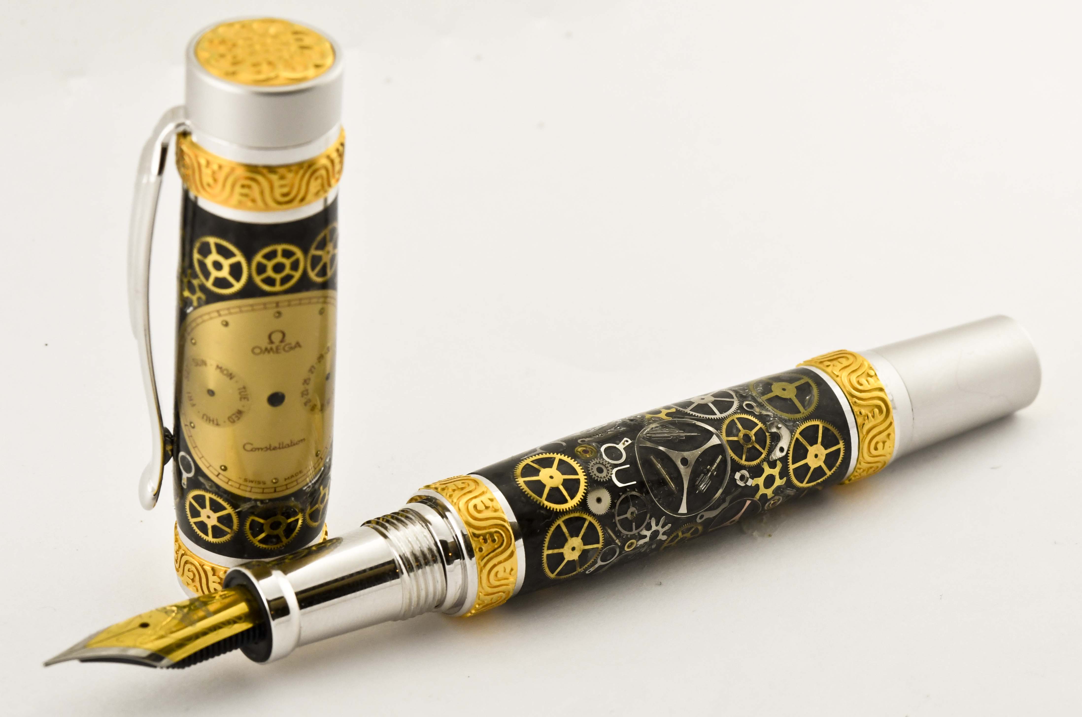 Omega Timepiece Lotus Fountain Pen