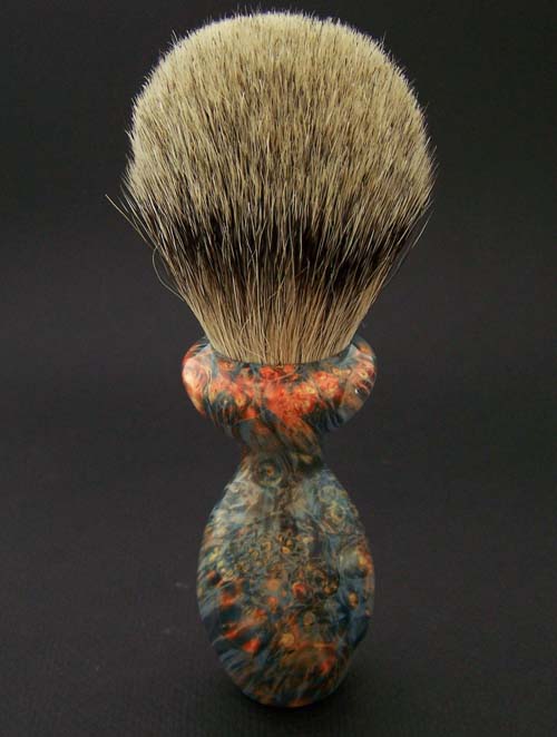 Orange/Blue BEB Shaving Brush