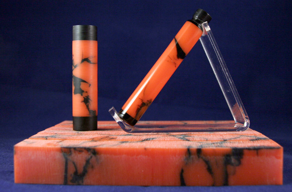 Orange Camo Marble