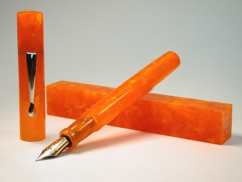 Orange Crush Closed-end Fountain Pen