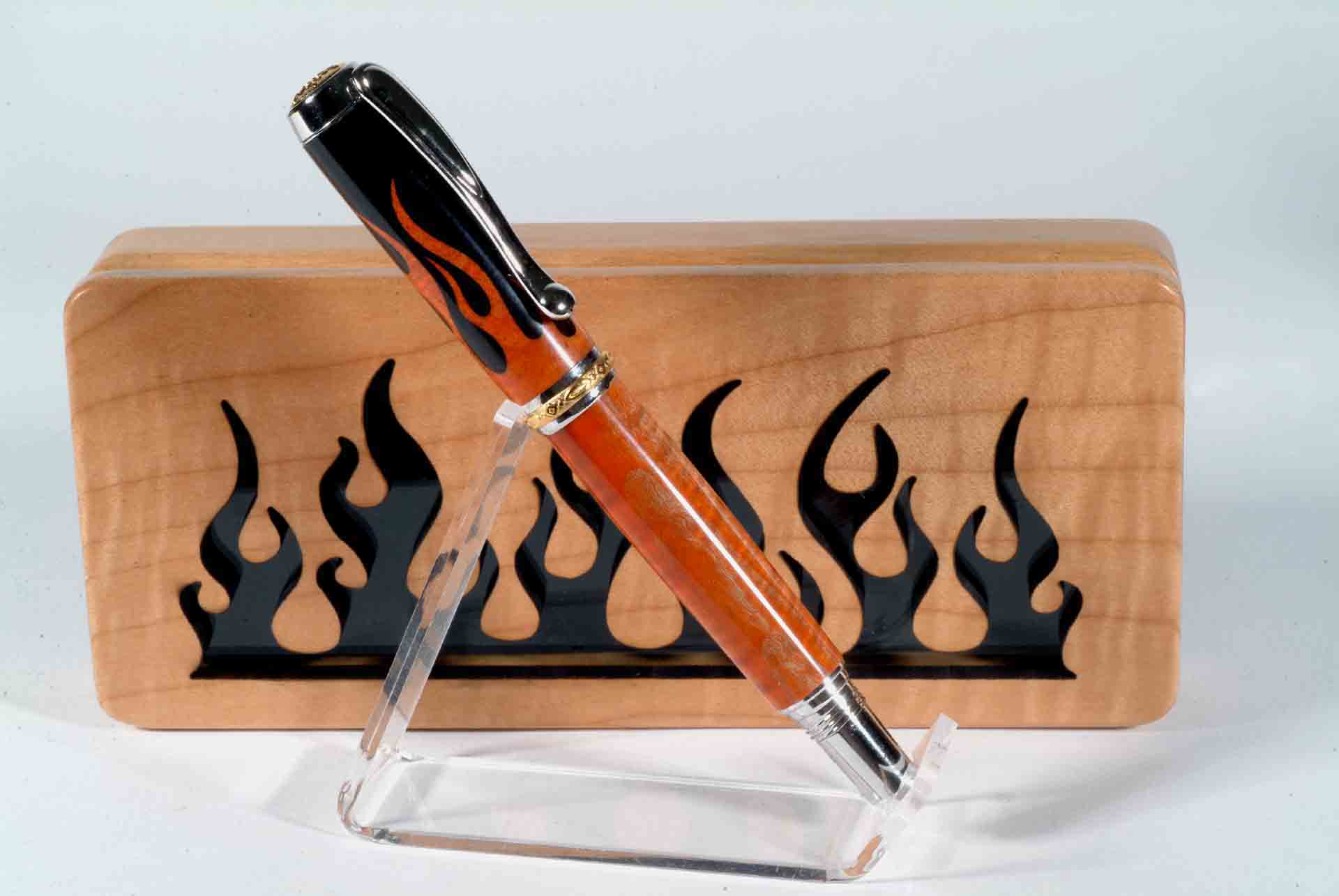 Orange Flame Statesman Jr.