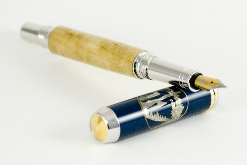 Oregon Tru-Quarter Fountain Pen