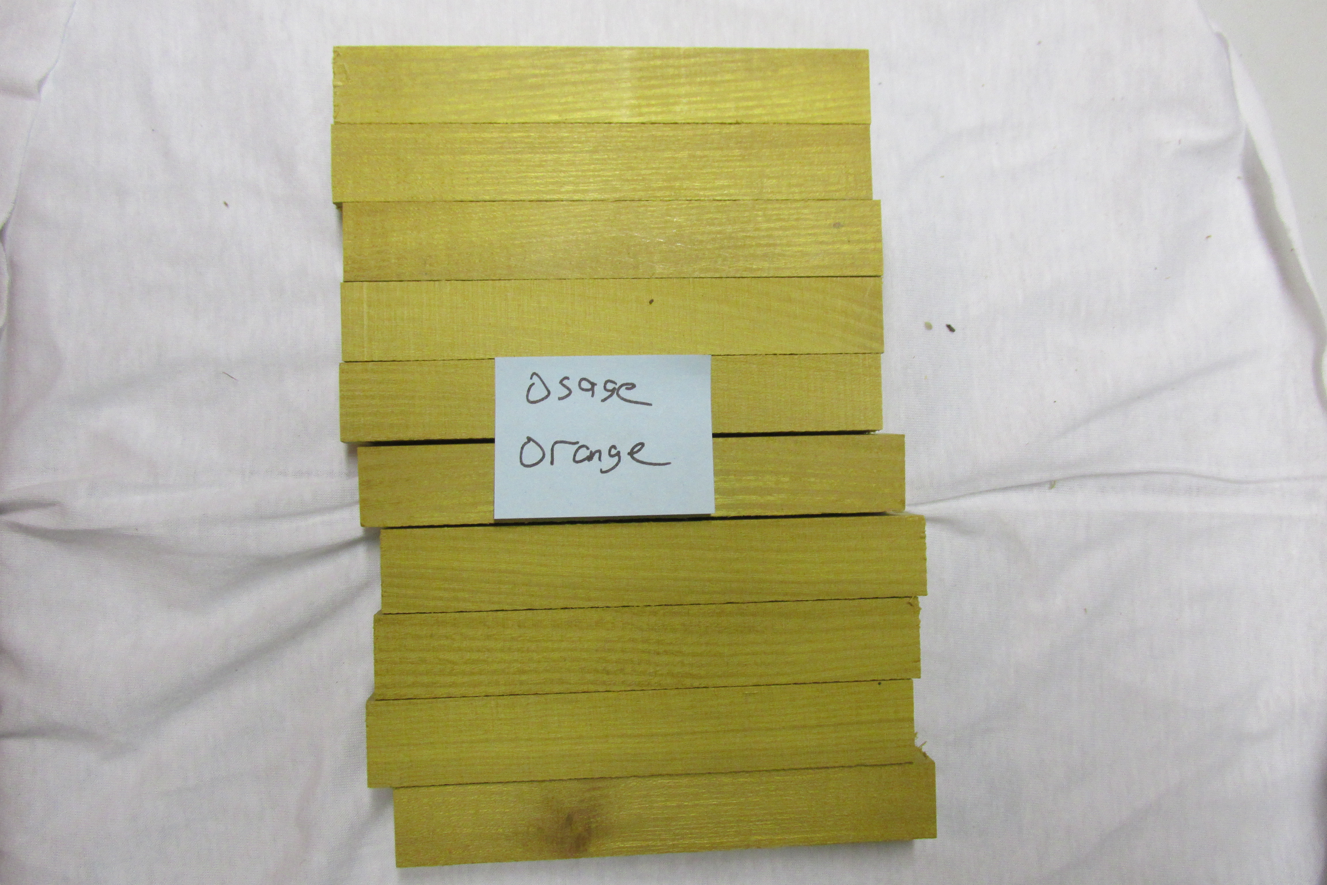 Osage Orange pen blanks