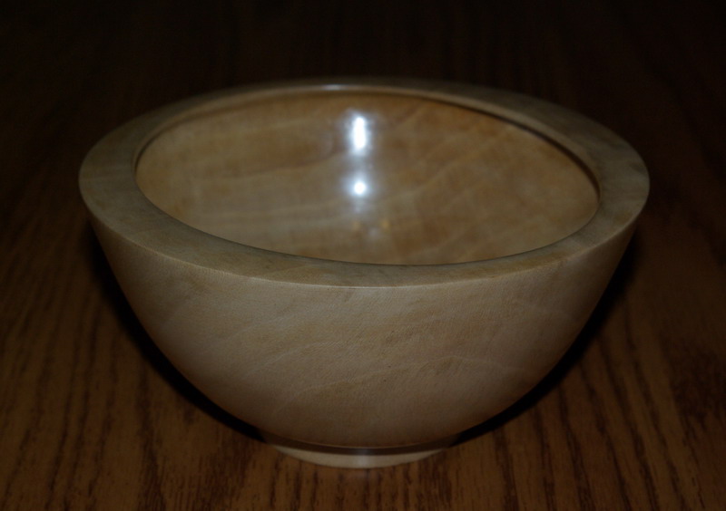 Oval Lipped Sycamore Bowl