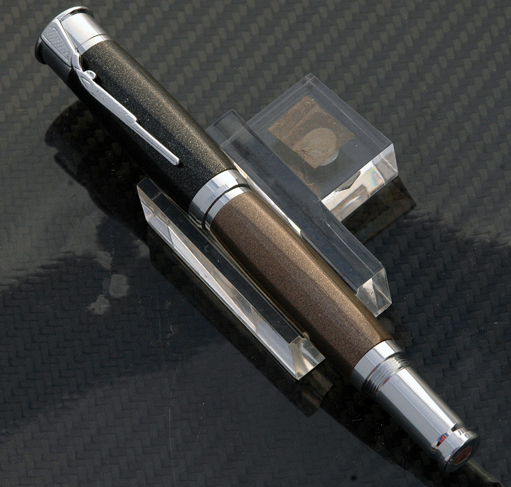 Over Under Roller Ball with M3 Black Titanium & M3 Bronze