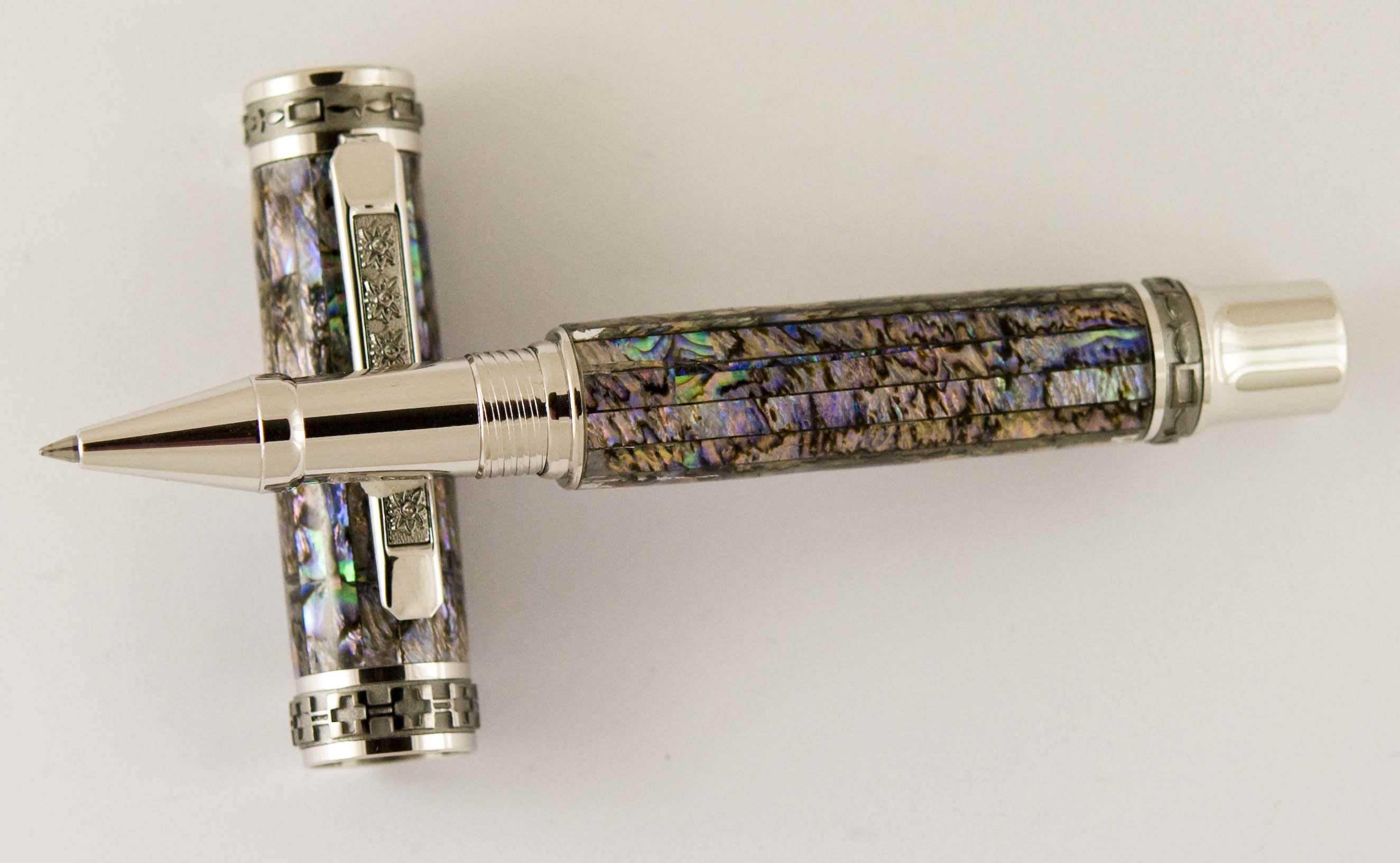 Paua Abalone Shell Emperor Rollerball for Benefit
