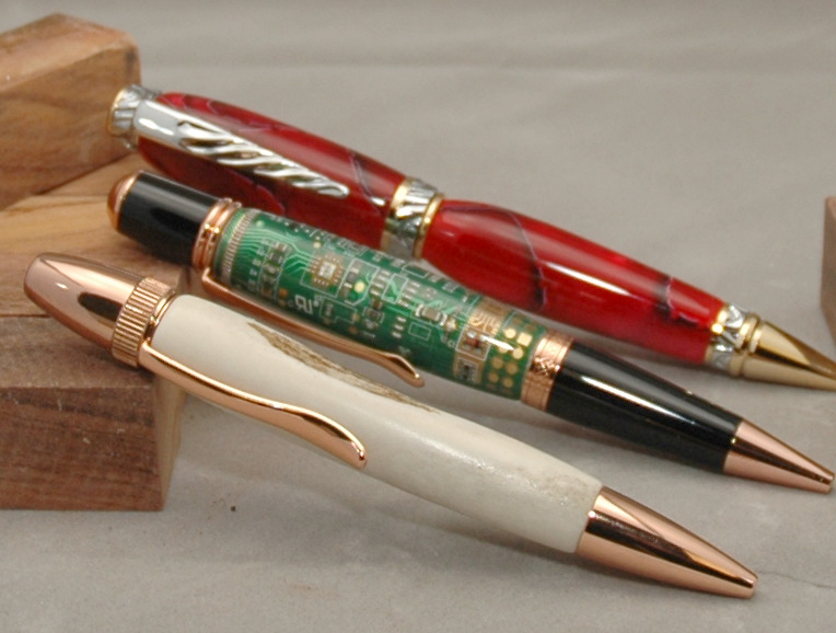 Pens I made on 1/1/10