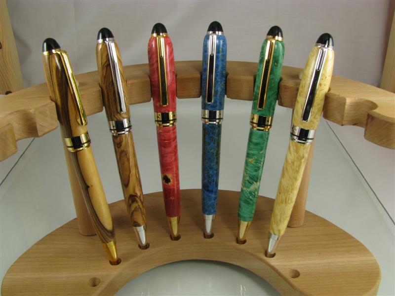 Pens of many colours