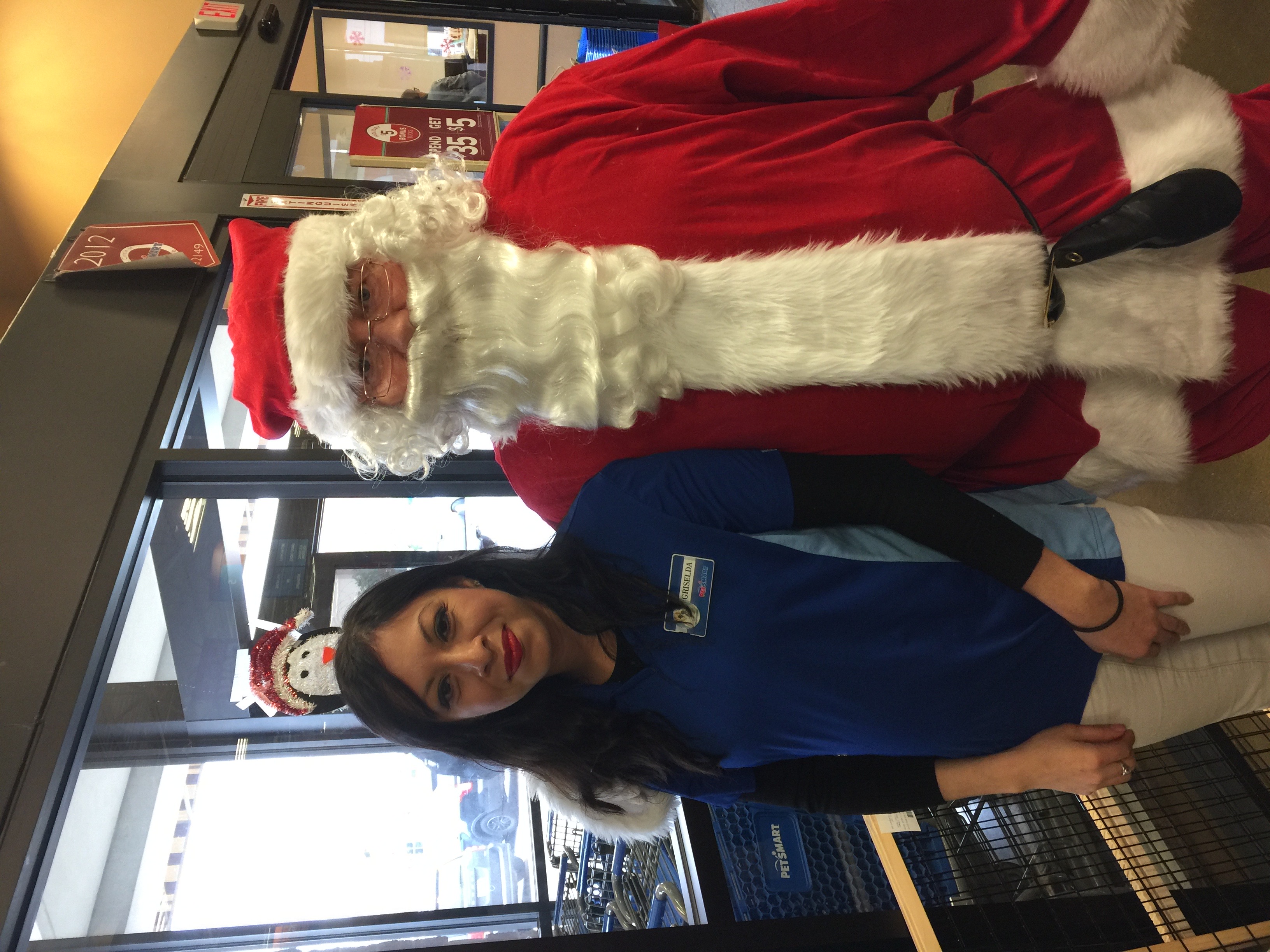 PETSMART Santa