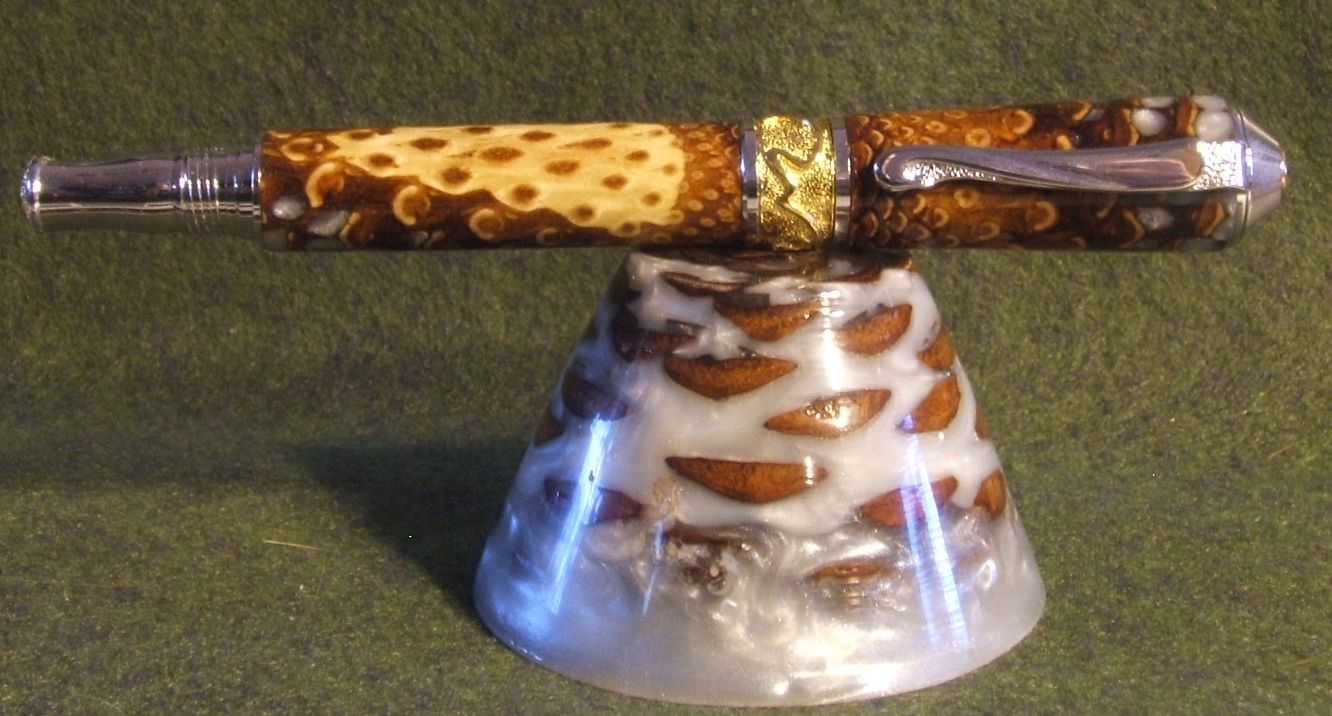 pine cone scepter