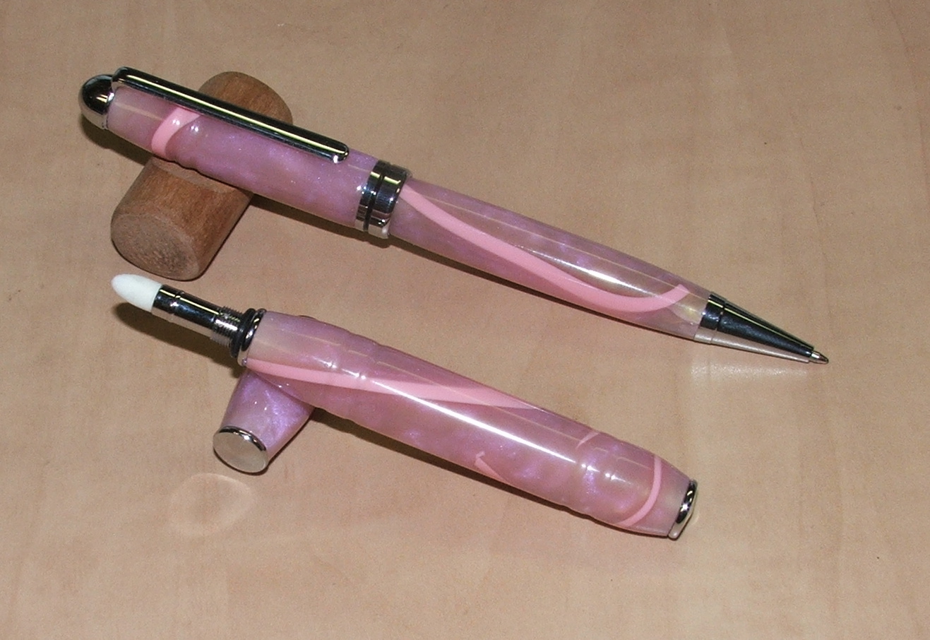 Pink Euro Pen and Perfume Dabber B