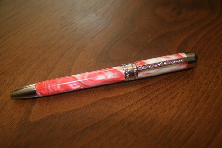 pink princess pen