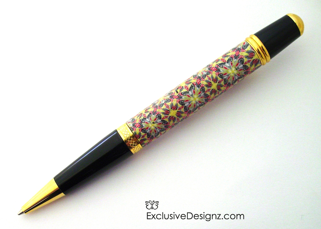 Polymer Clay Kaleidoscope Pen