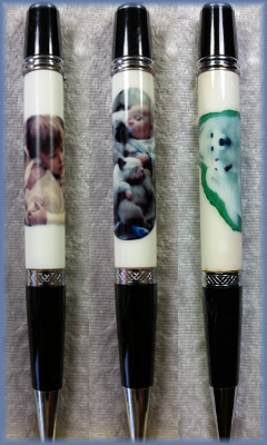 Portraits on Pens Three