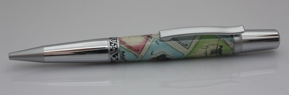 Postage Stamp Ballpoint Pen