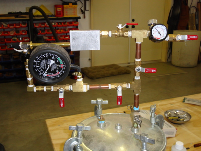 Pressure/Vacuum plumbing